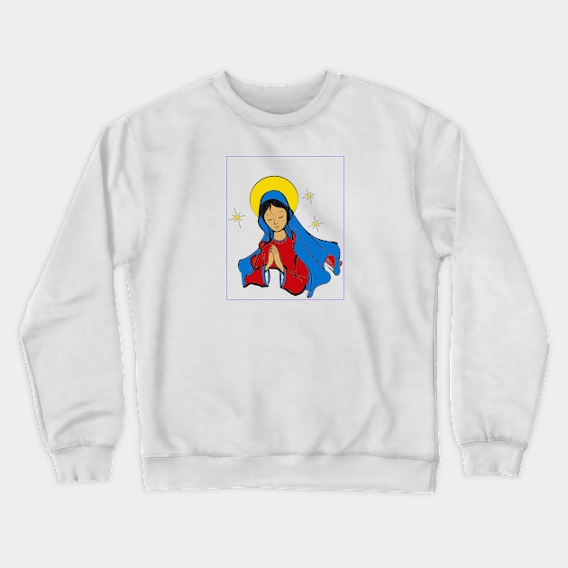 OCTOBER MONTH OF THE HOLY ROSARY Crewneck Sweatshirt by FlorenceFashionstyle